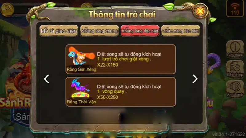 Tỷ lệ đổi thưởng trong game thợ săn rồng TP